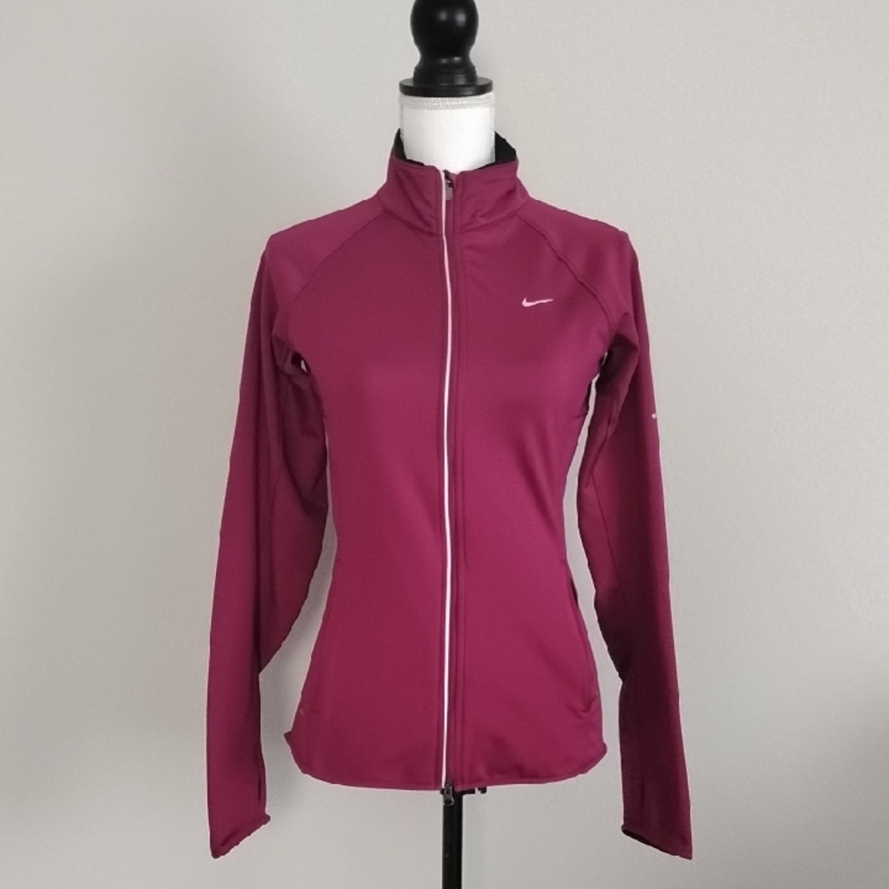 Nike Women's Magenta Full-Zip Jacket